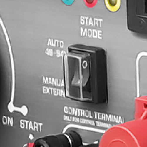 AUTO- und EXTERNAL CONTROL-Modi