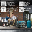 Generador híbrido de gasolina y gas "Könner & Söhnen" KS 2900G thumbnail