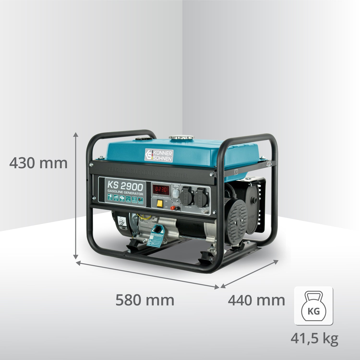 Generador de gasolina "Könner & Söhnen" KS 2900