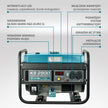 Generator benzynowy „Könner & Söhnen” KS 2900 thumbnail