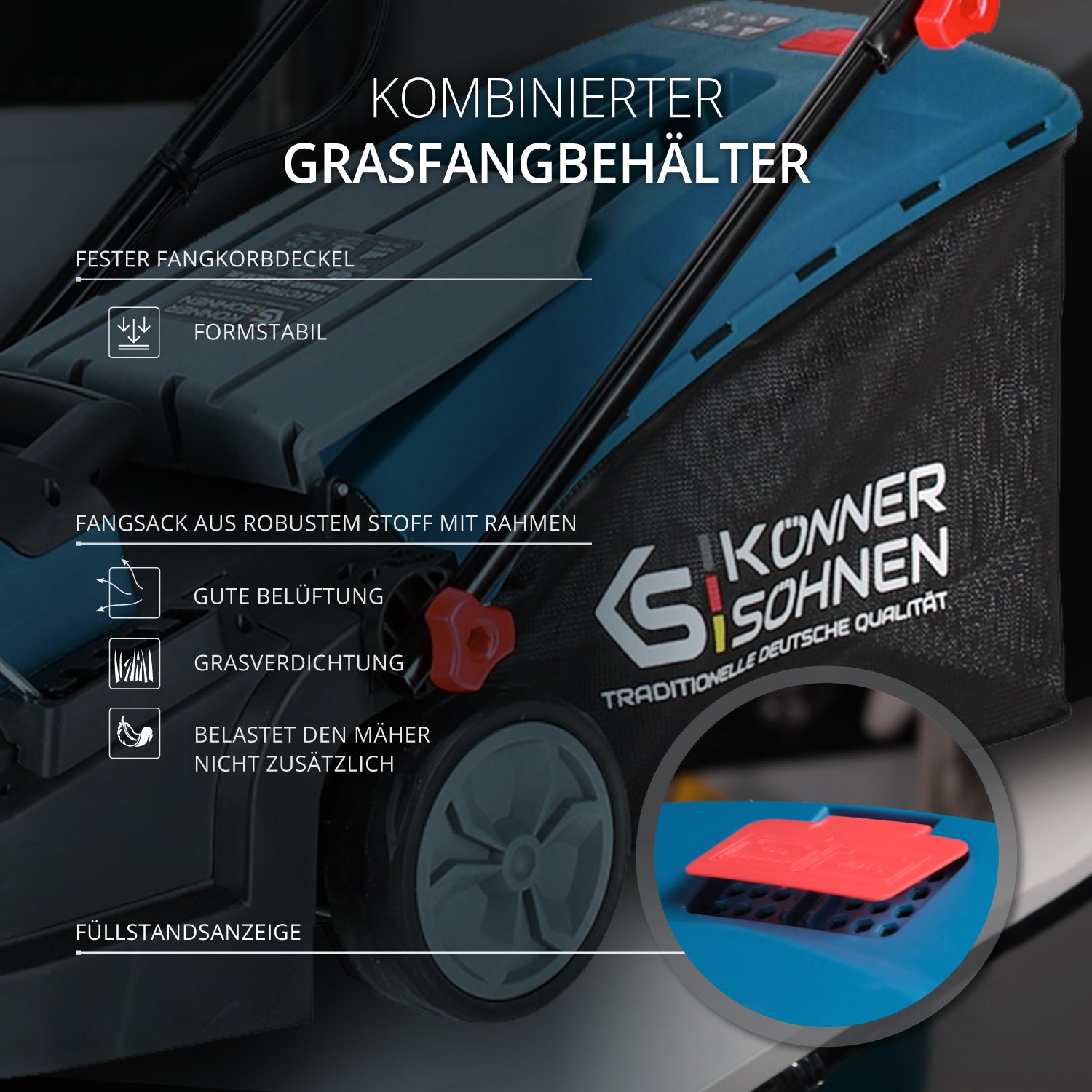 Elektrisk plæneklipper KS 38LM-BL