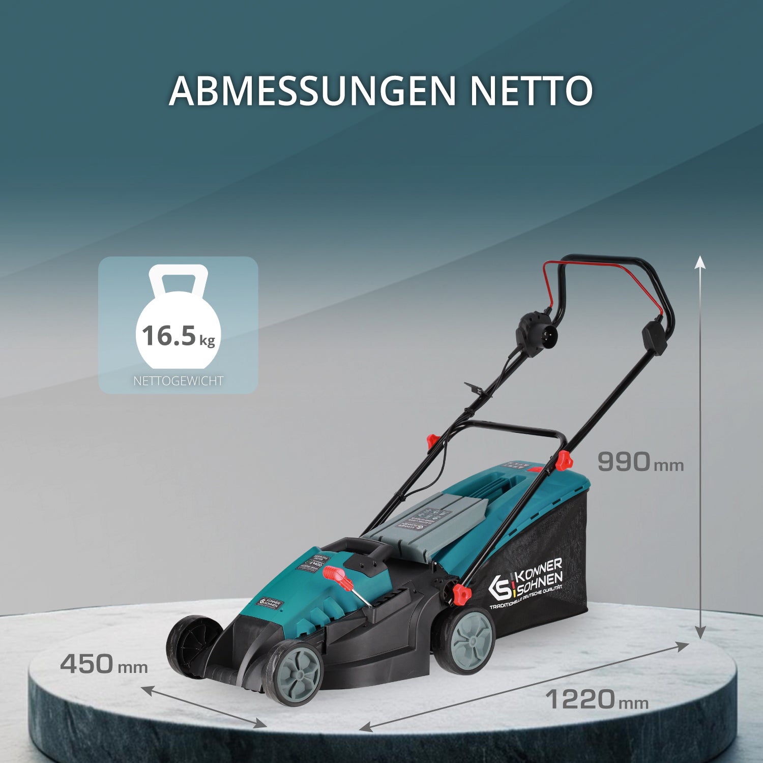Elektrisk plæneklipper KS 38LM-BL