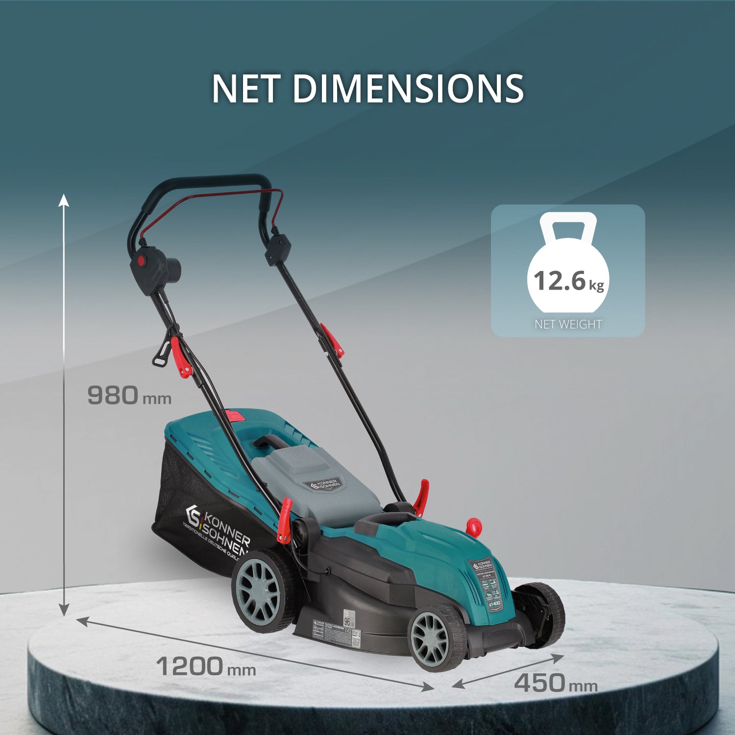 Elektrisk plæneklipper KS 42LM