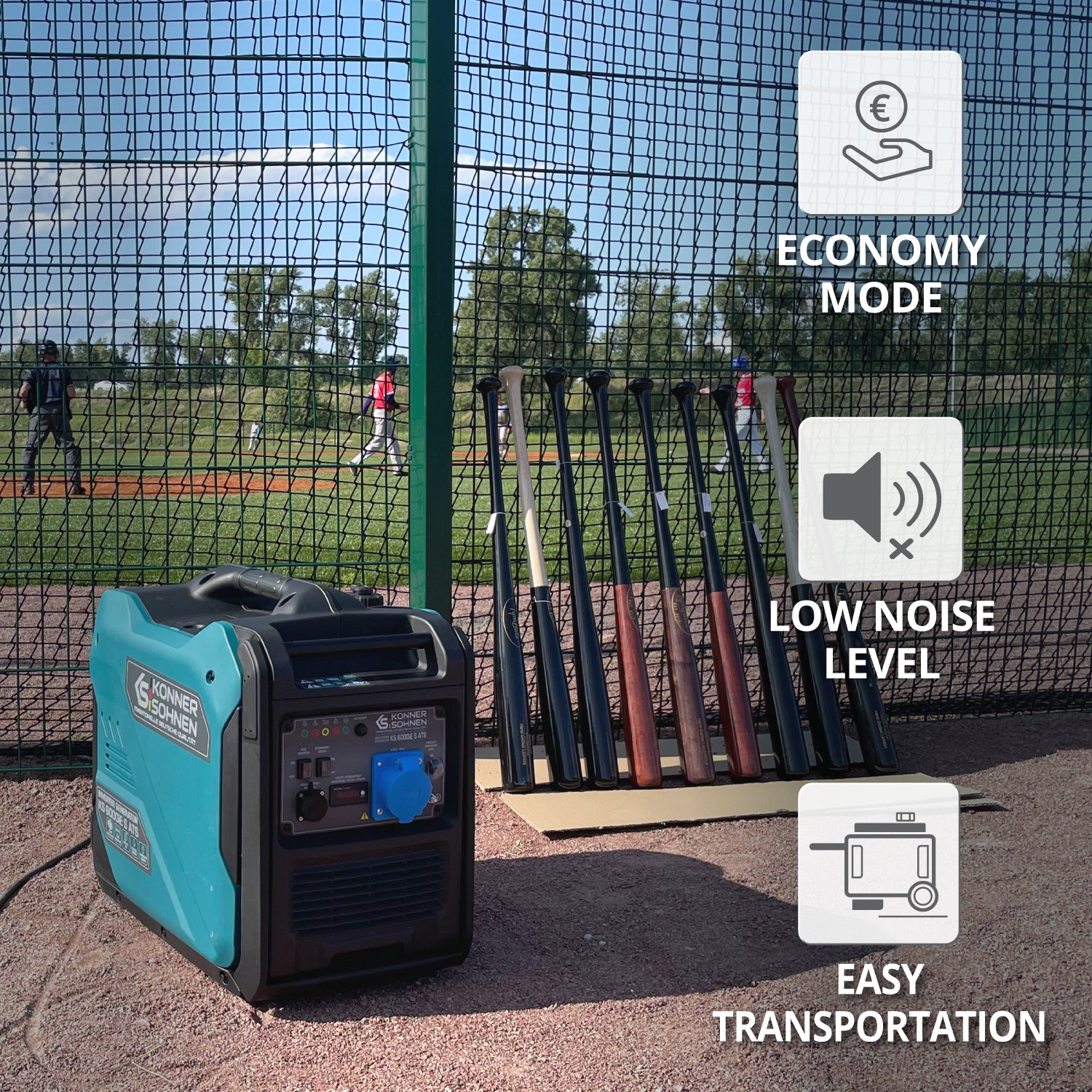 Αντιστροφέας γεννήτριας KS 6000iE S ATS