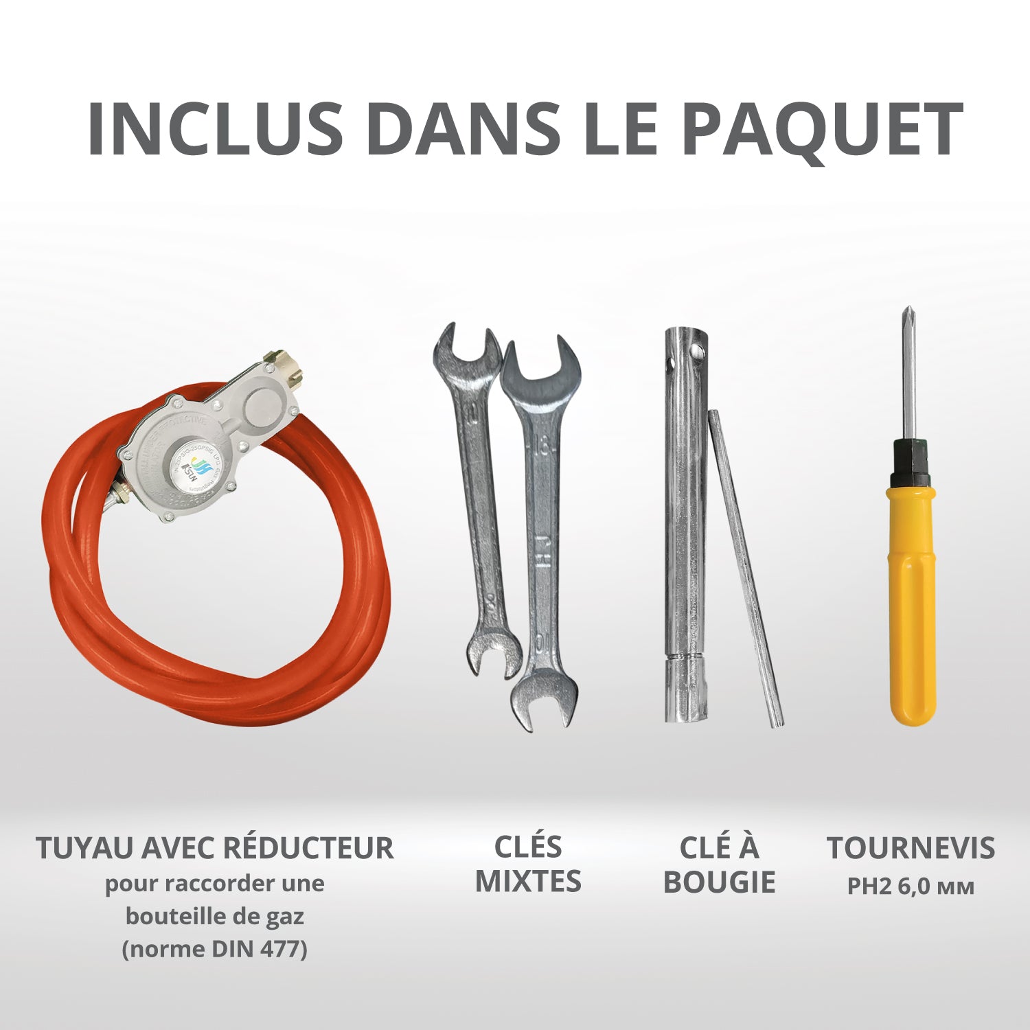 Groupe électrogène à essence-gaz de type inverter KS 8100iEG