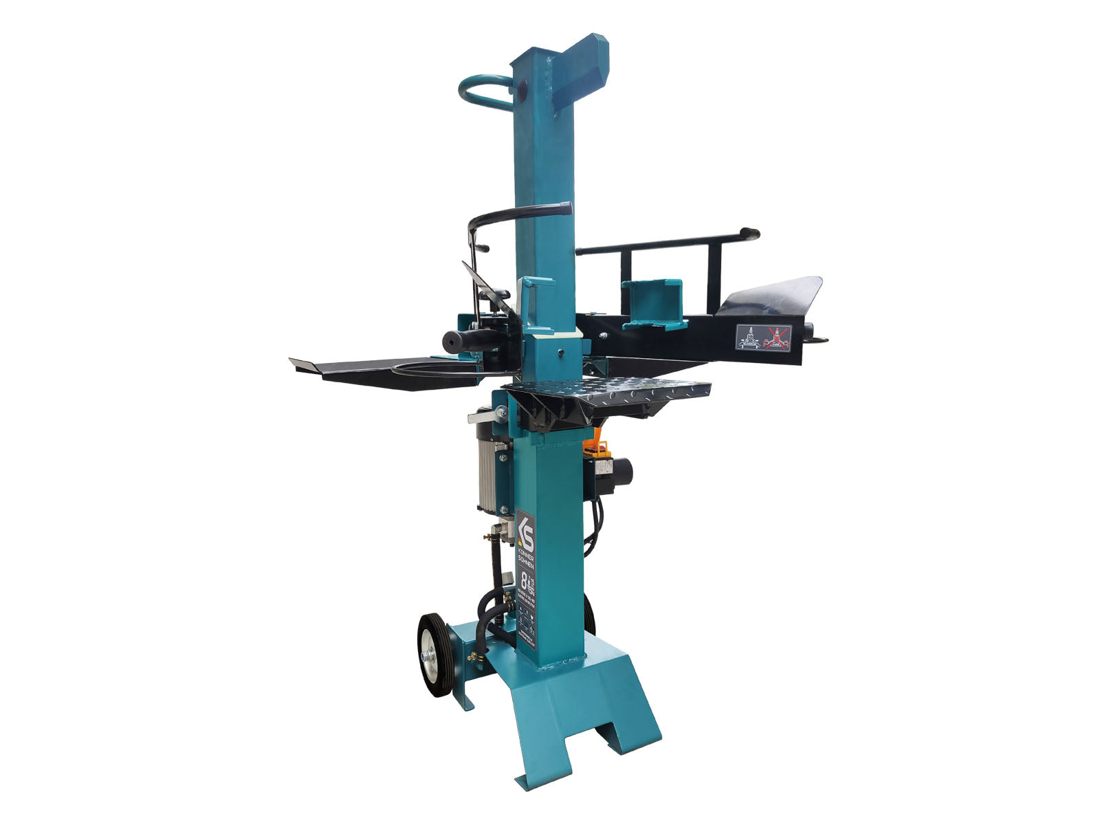 Sähköinen pystysuora puunhalkaisukone KS 8THE V 55/40