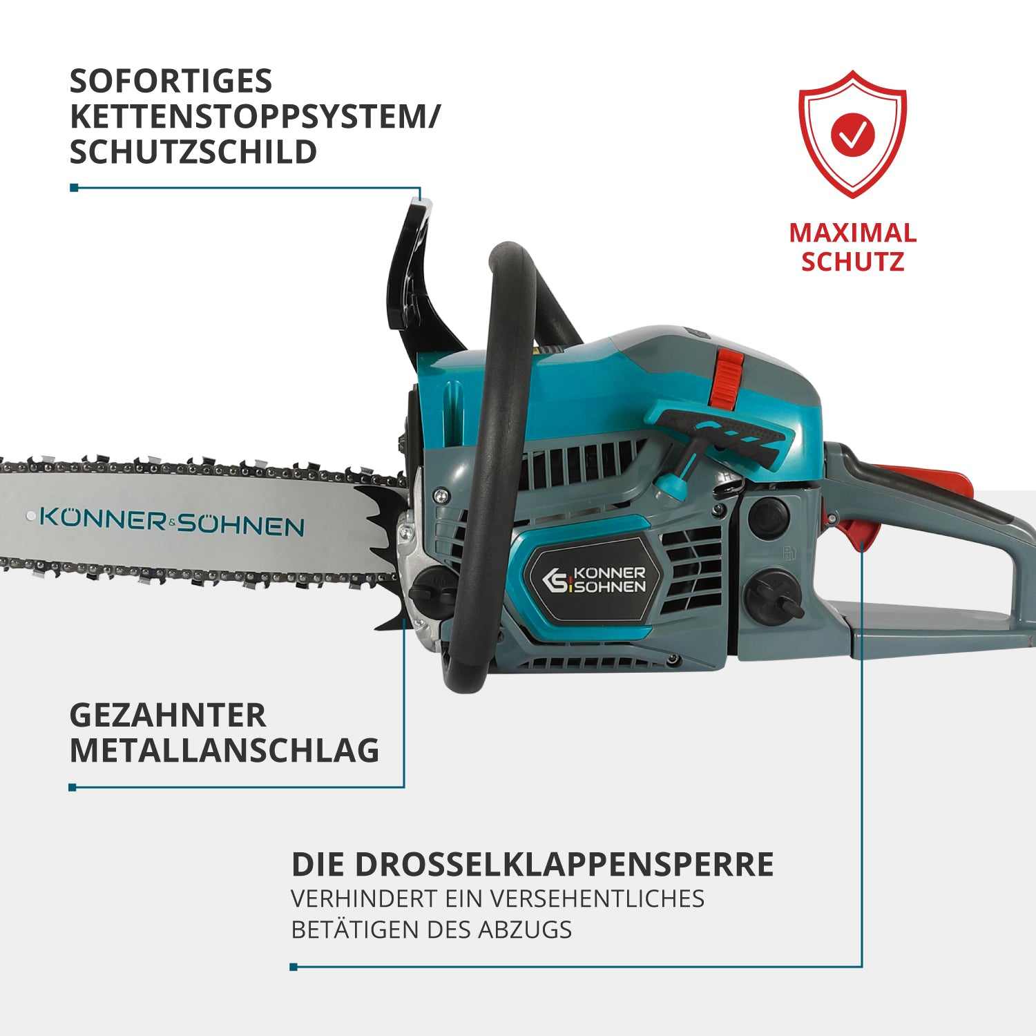 Benzinska motorna testera KS CS21G-13