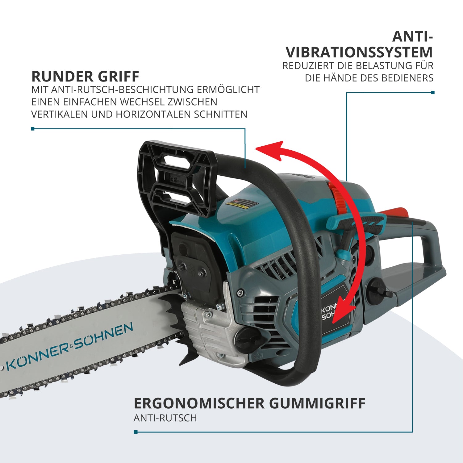 Benzinska motorna testera KS CS21G-13