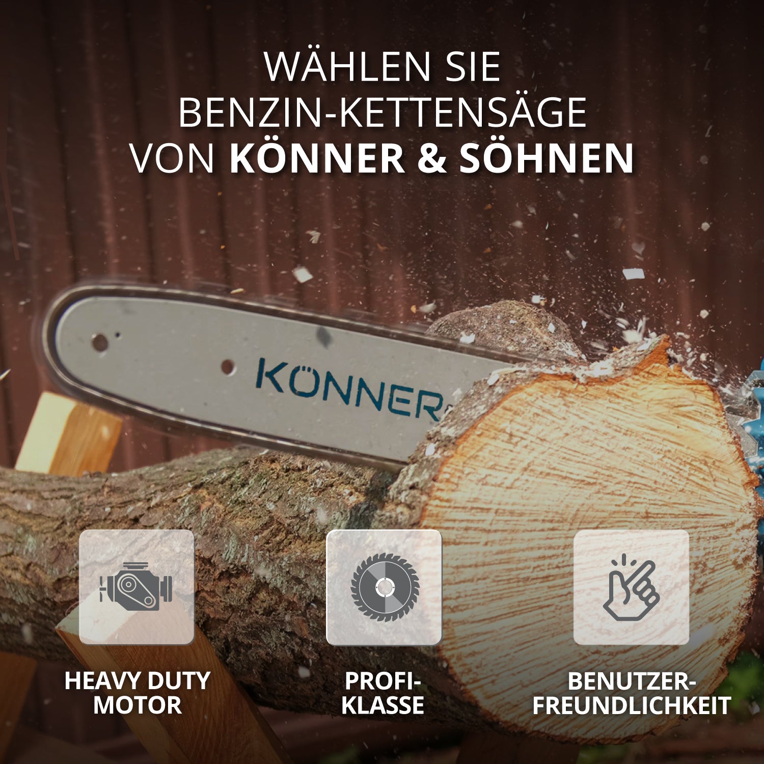 Benzinska motorna testera KS CS21G-13