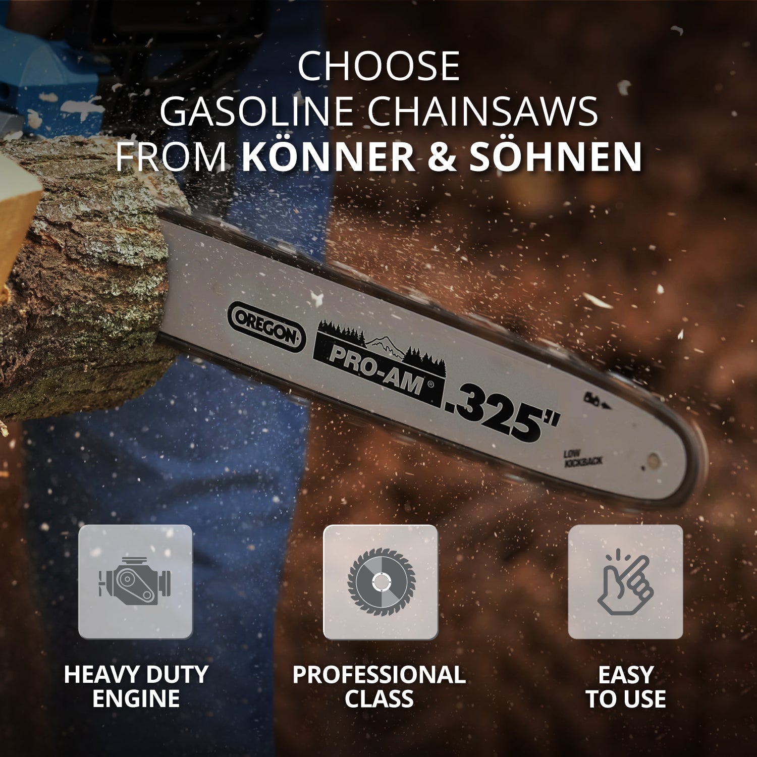 Benzinkædesav KS CS31G-16-1