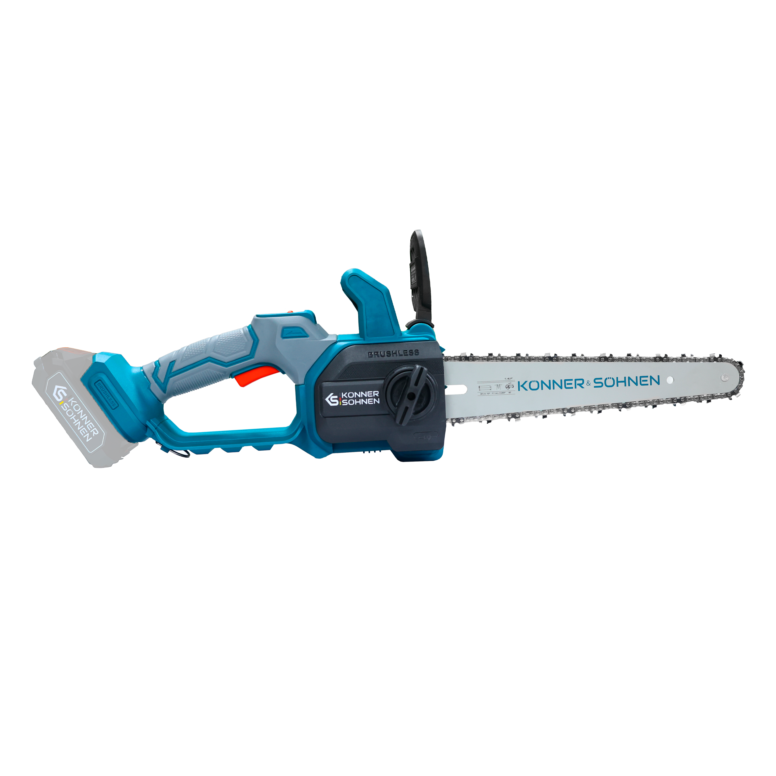 Mini Kettensäge 15 Cm, Kabellos, 20V, 2 Akkus (2000mAh) & Ladegerät – 90 Schnitte, Sicher & Leistungsstark Für Garten, Holz Und Äste