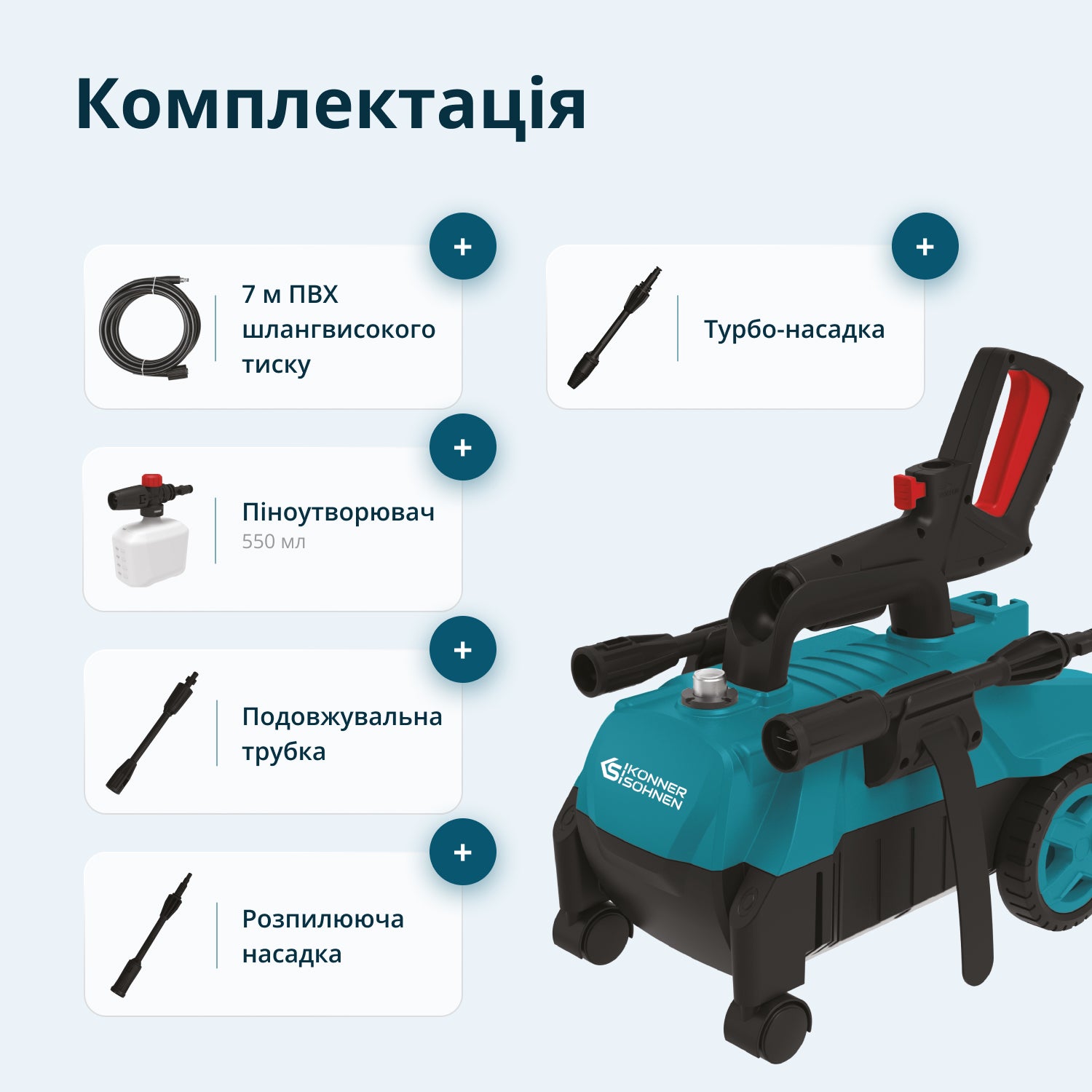 Мийка високого тиску KS PW130H