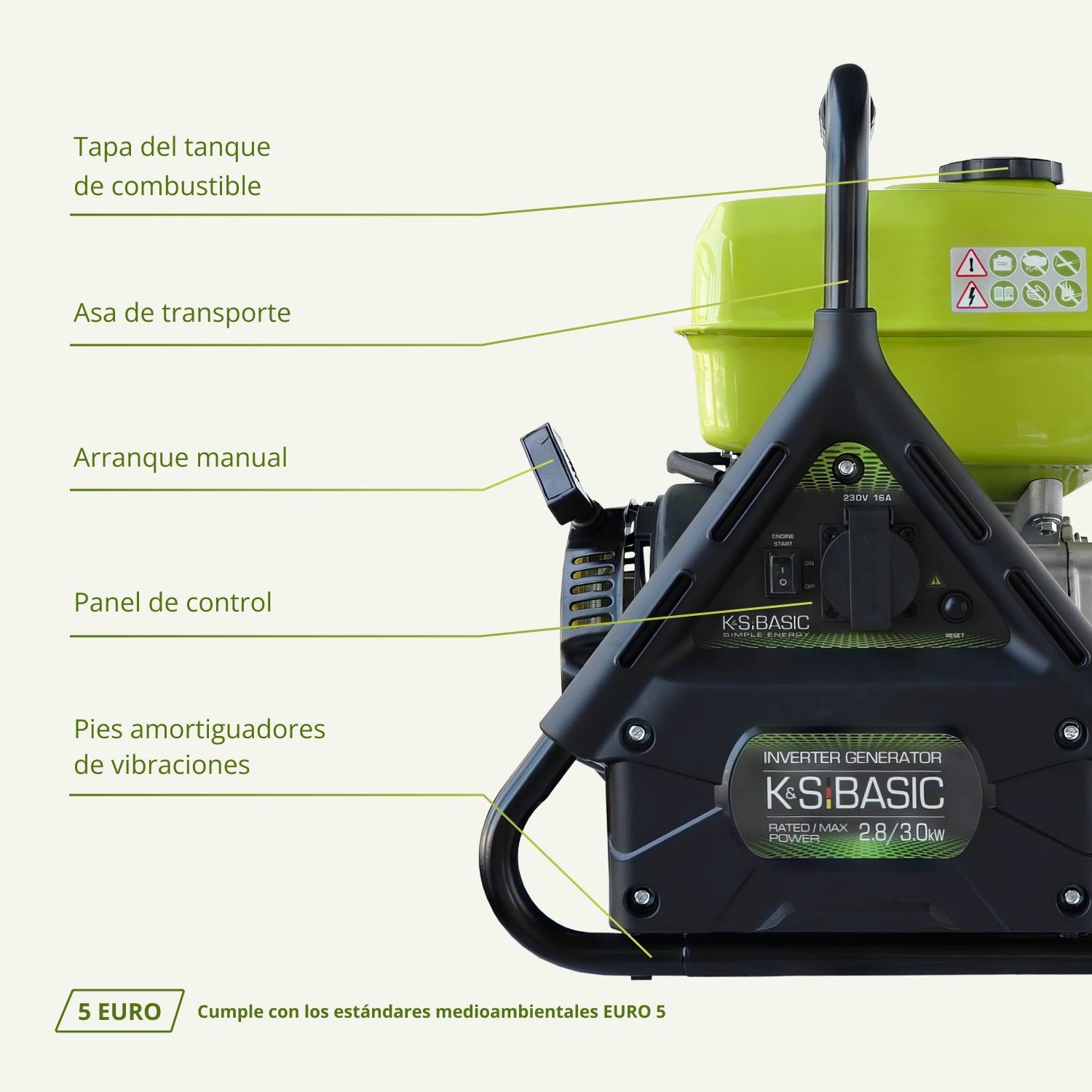 Generador Inverter KSB 31i