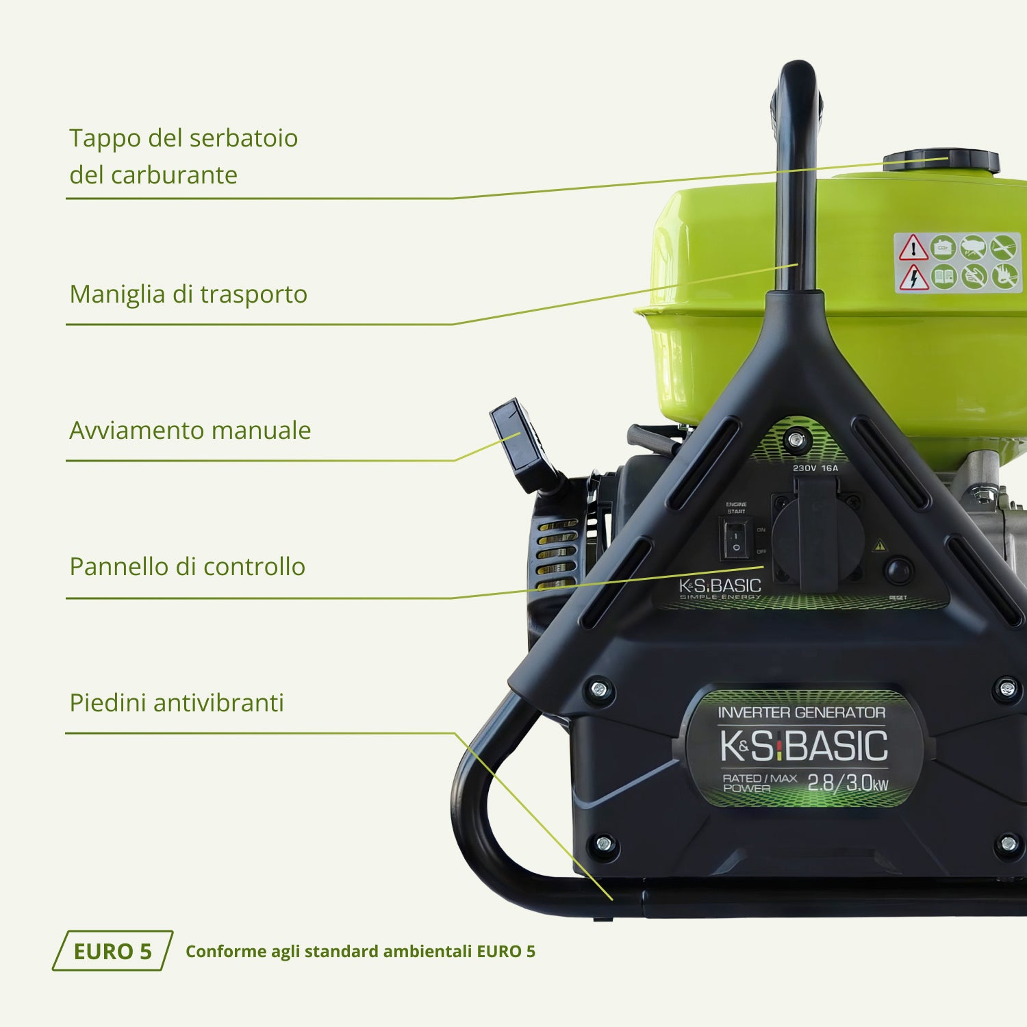 Generatore inverter KSB 31i