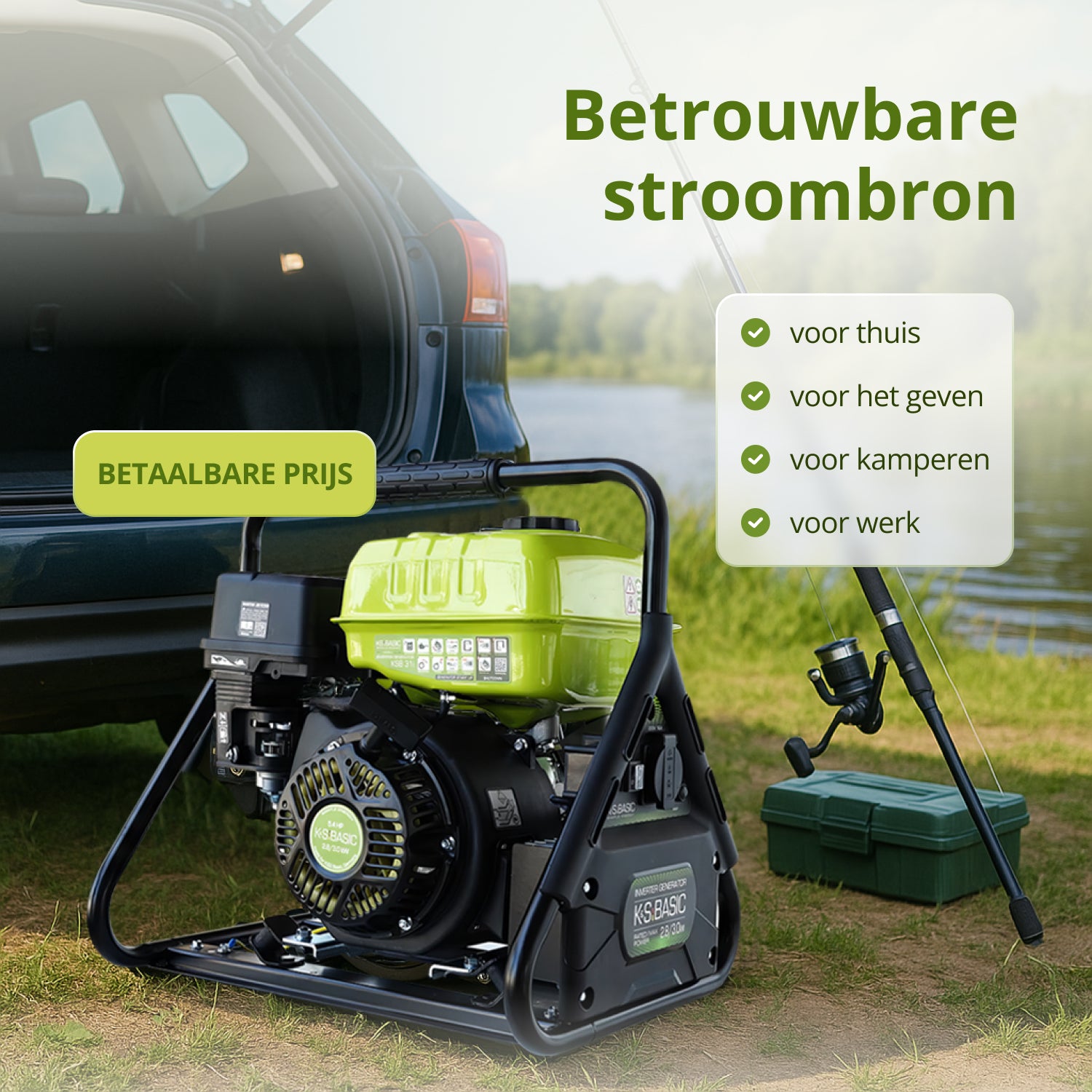 Invertergenerator KSB 31i