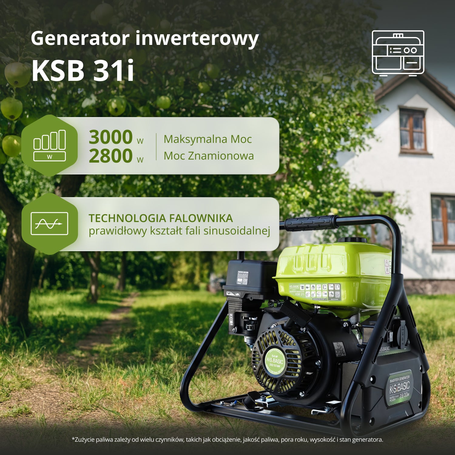 Generator inwertorowy KSB 31i