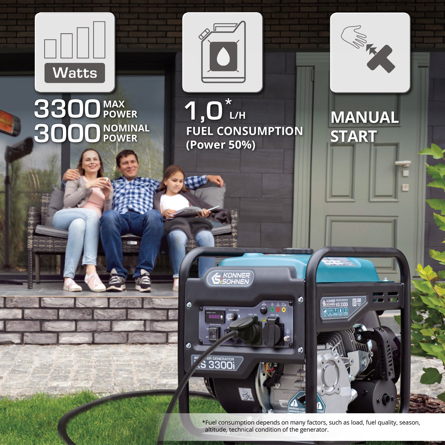 Generatore di inverter KS 3300i