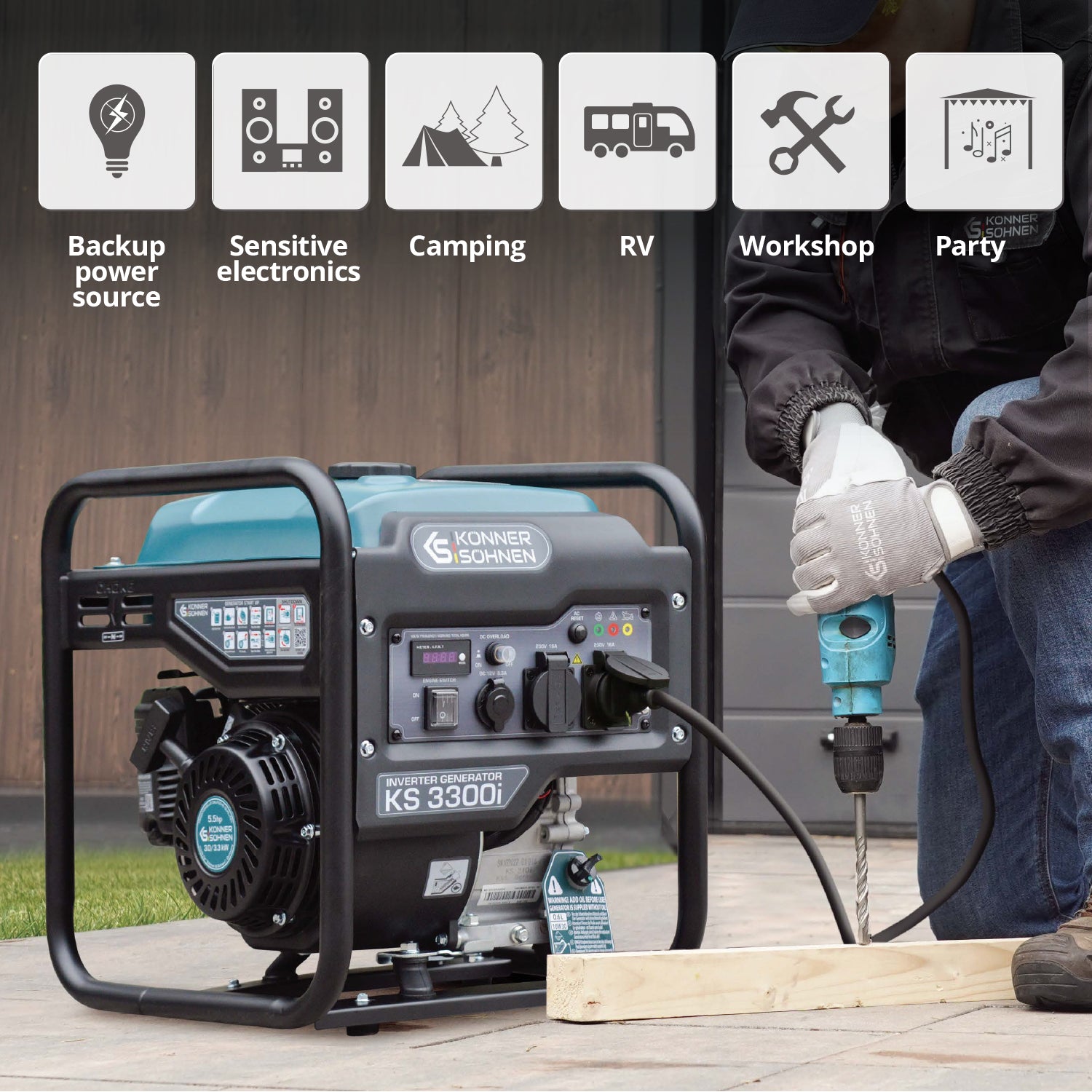 Generatore di inverter KS 3300i