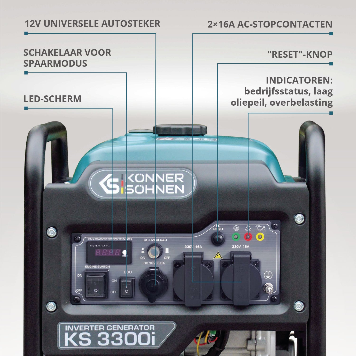 Invertergenerator KS 3300i