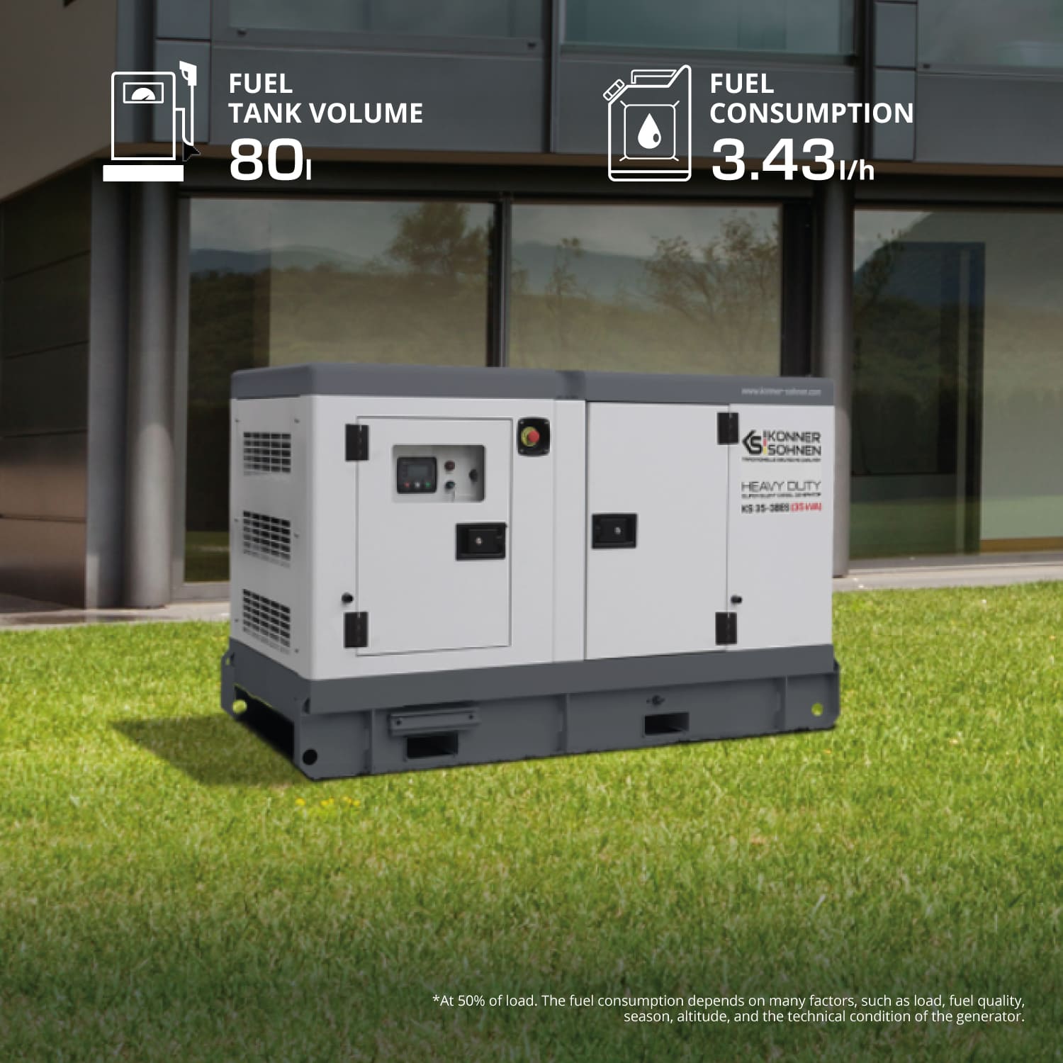 3fázový generátor KS 35-3BES