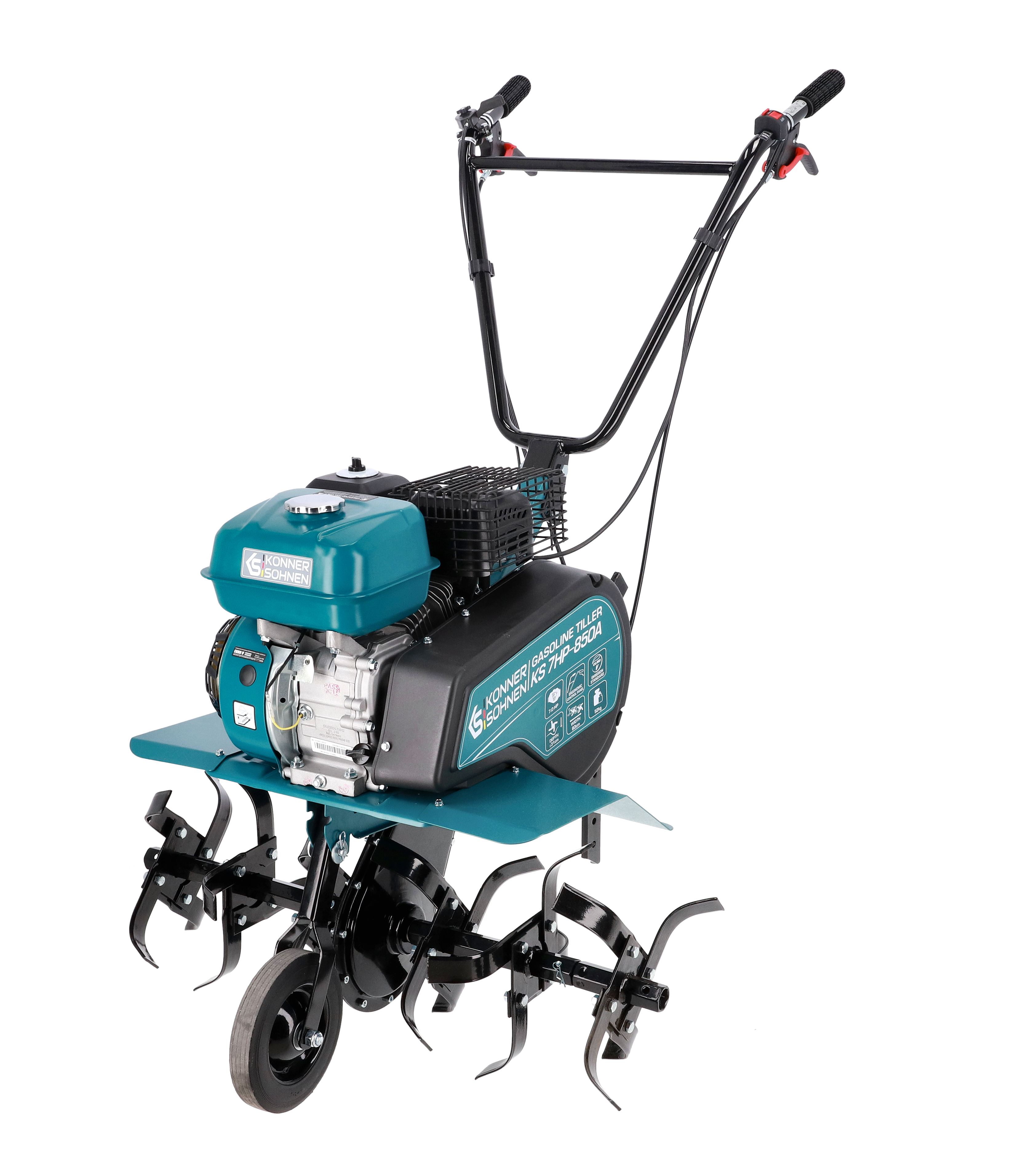 Gasoline tiller KS 7HP-850A - Buy Online in Germany | Könner & Söhnen