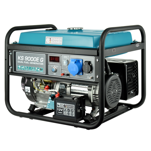 LPG/Bensiinigeneraattori 'Könner & Söhnen' KS 9000E G