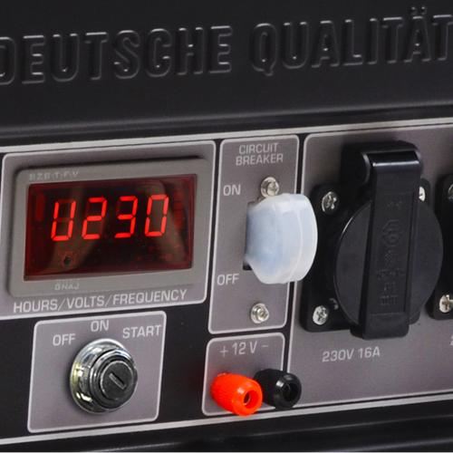 Pannello di controllo ergonomico e conveniente con avviamento elettrico