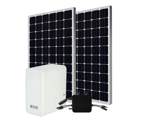 Système solaire de balcon KS SBS800-SET4