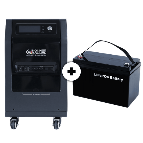 Externe batterijwerking