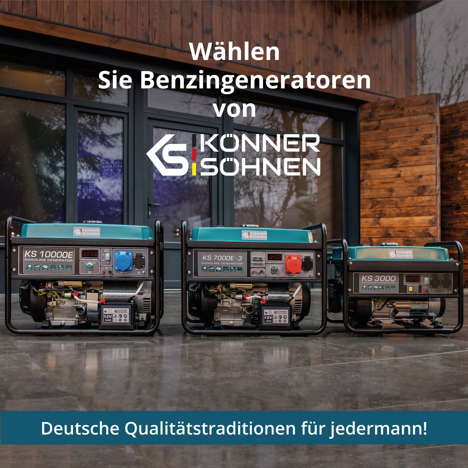 Generatore a benzina "Könner & Söhnen" KS 3000