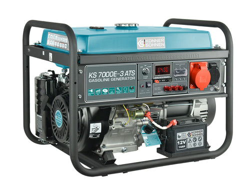 Bensiinikäyttöinen generaattori 'Könner & Söhnen' KS 7000E-3 ATS