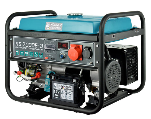 Bensiinikäyttöinen generaattori 'Könner & Söhnen' KS 7000E-3