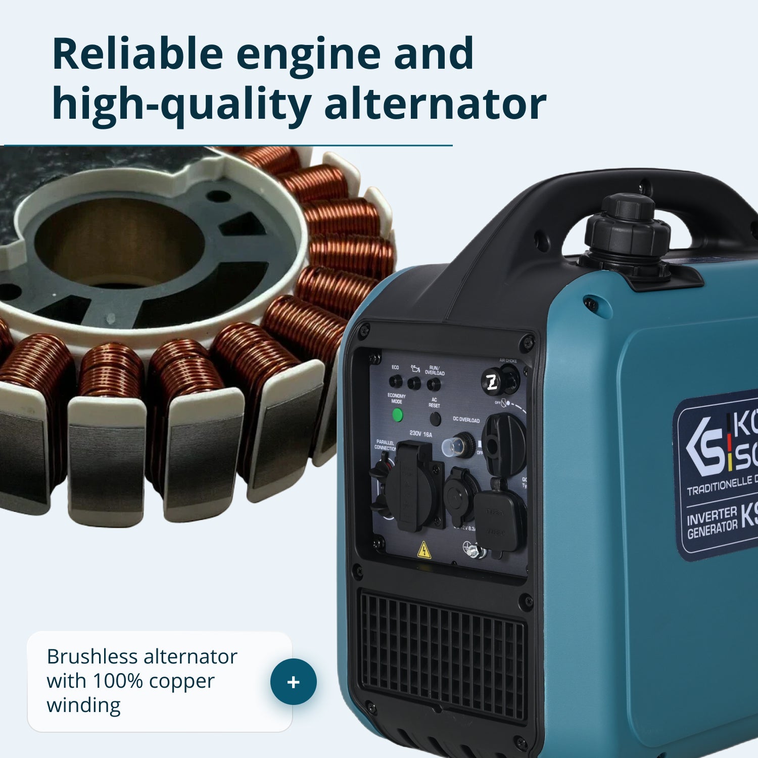 Gerador inversor KS 1900i S