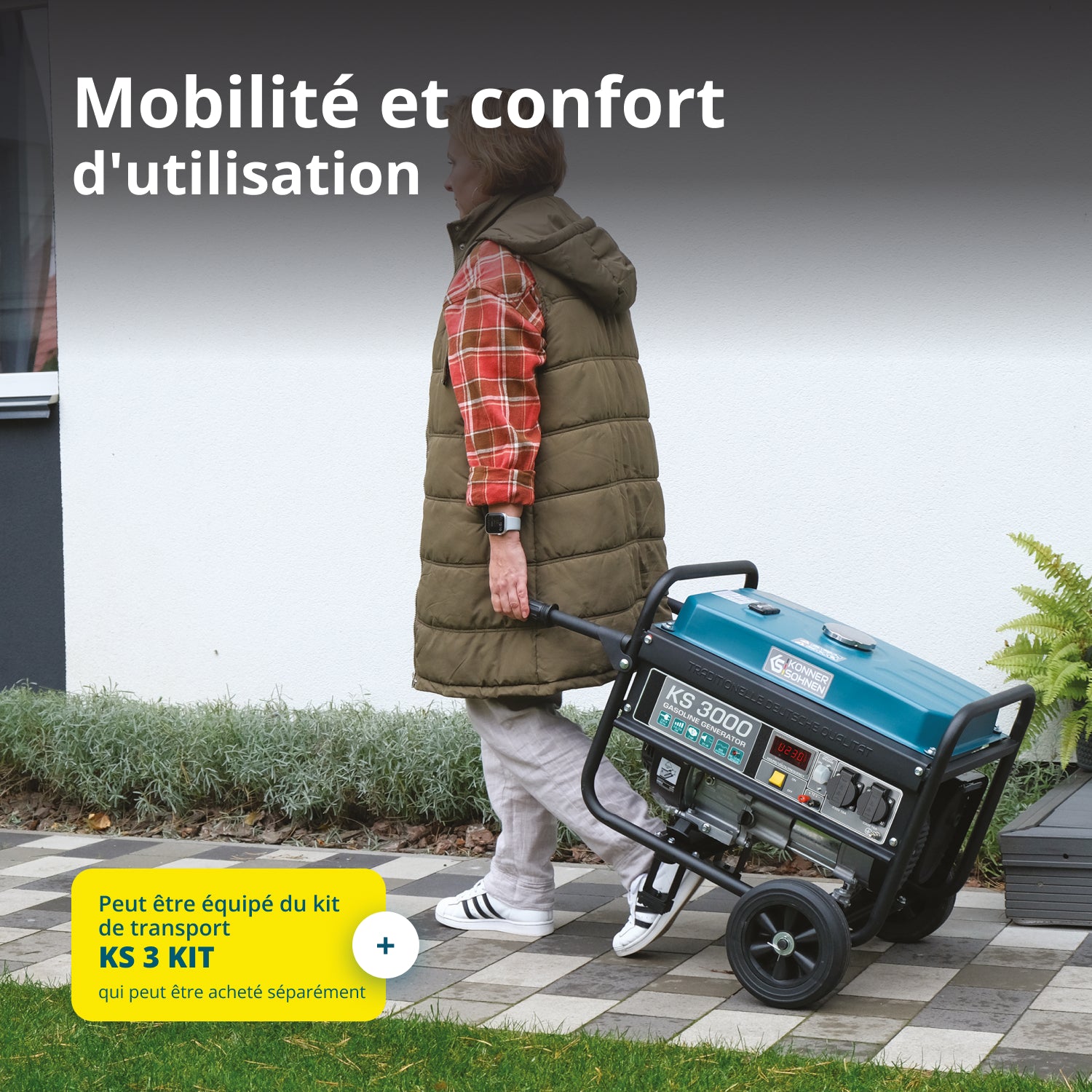 Groupe électrogène à essence "Könner & Söhnen" KS 3000