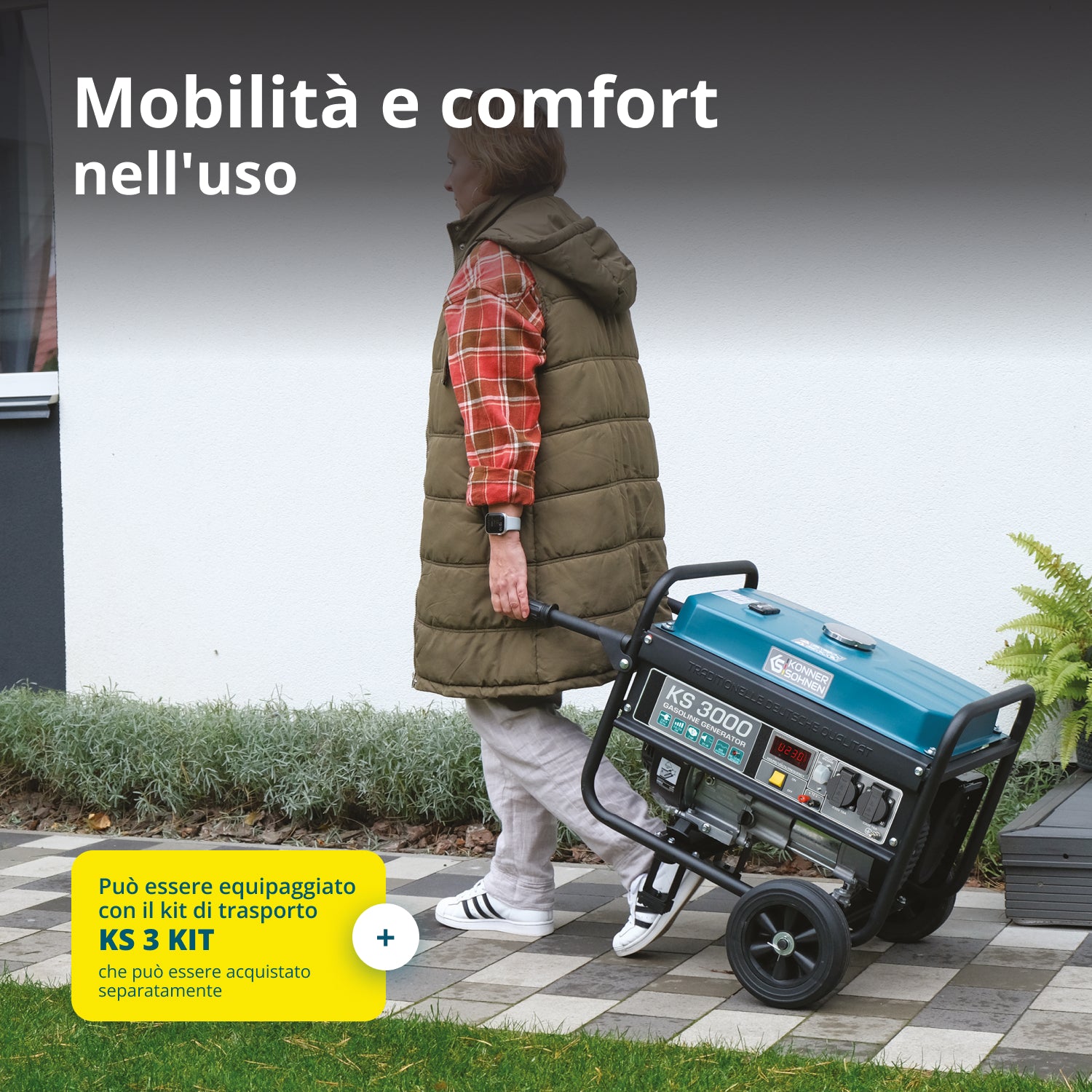 Generatore a benzina "Könner & Söhnen" KS 3000