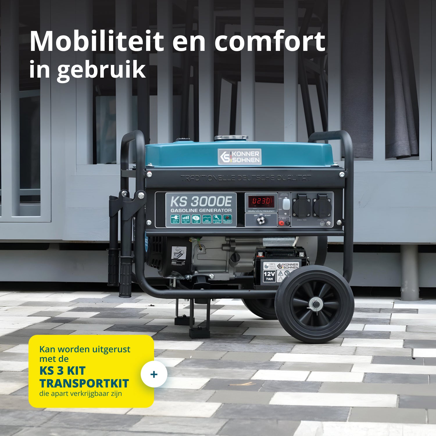 Benzinegenerator "Könner & Söhnen" KS 3000E