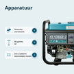 Benzinegenerator "Könner & Söhnen" KS 10000E-3 thumbnail
