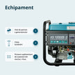 Generator pe benzină „Könner & Söhnen” KS 10000E-3 thumbnail