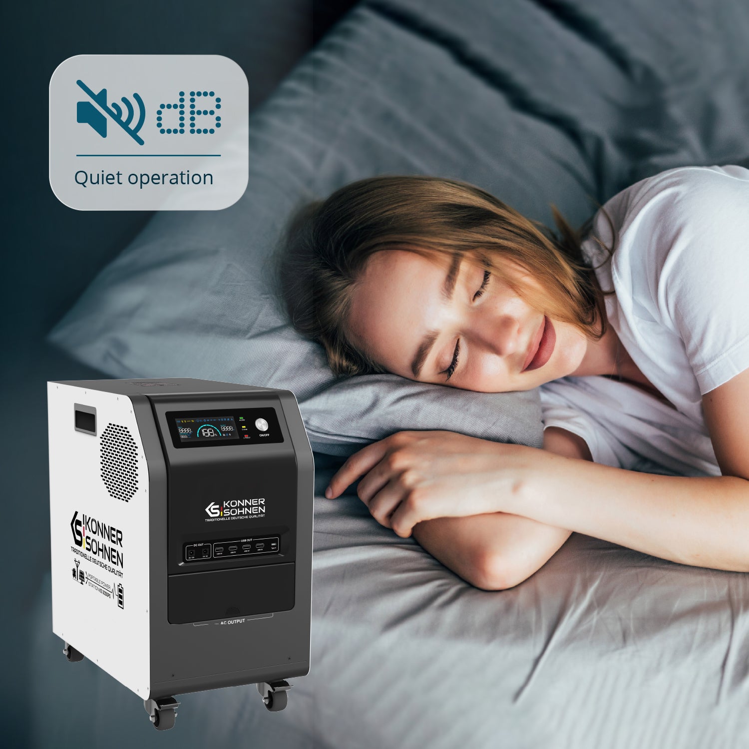 Bærbar strømstation KS 3000PS