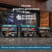 Bensiinikäyttöinen generaattori 'Könner & Söhnen' KS 7000E 1/3 thumbnail