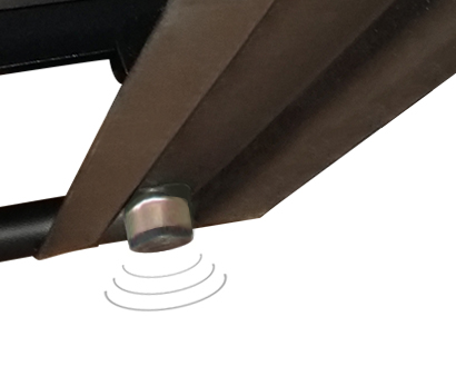 Dämpare för att minska vibrationer