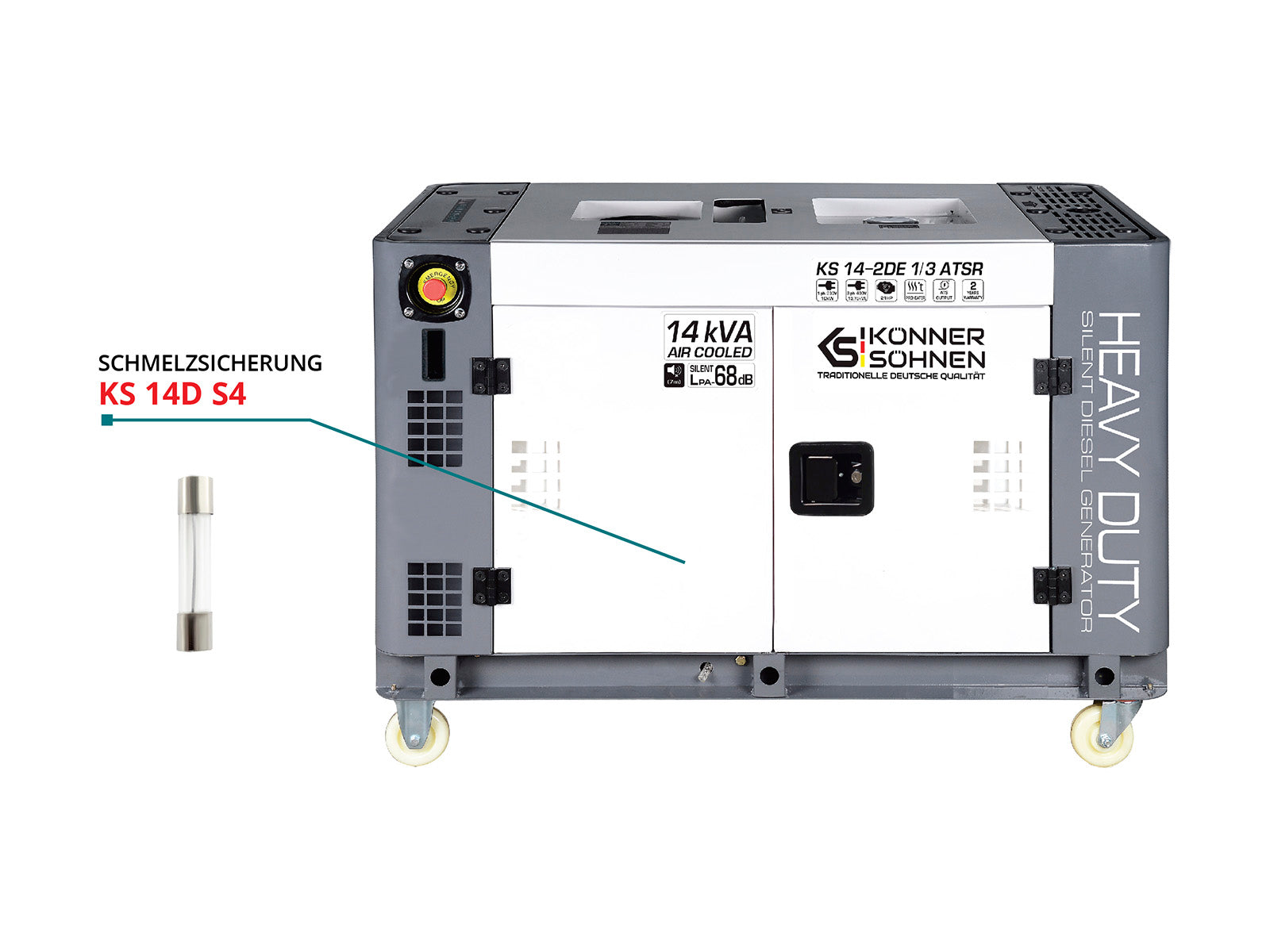 Bezpiecznik KS 14D S4