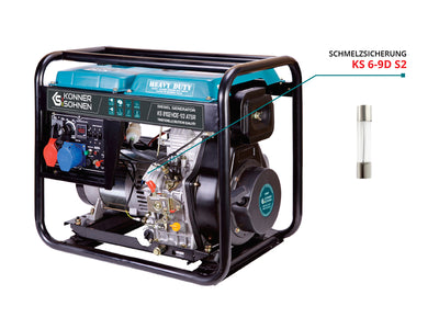 Bezpiecznik KS 6-9D S2