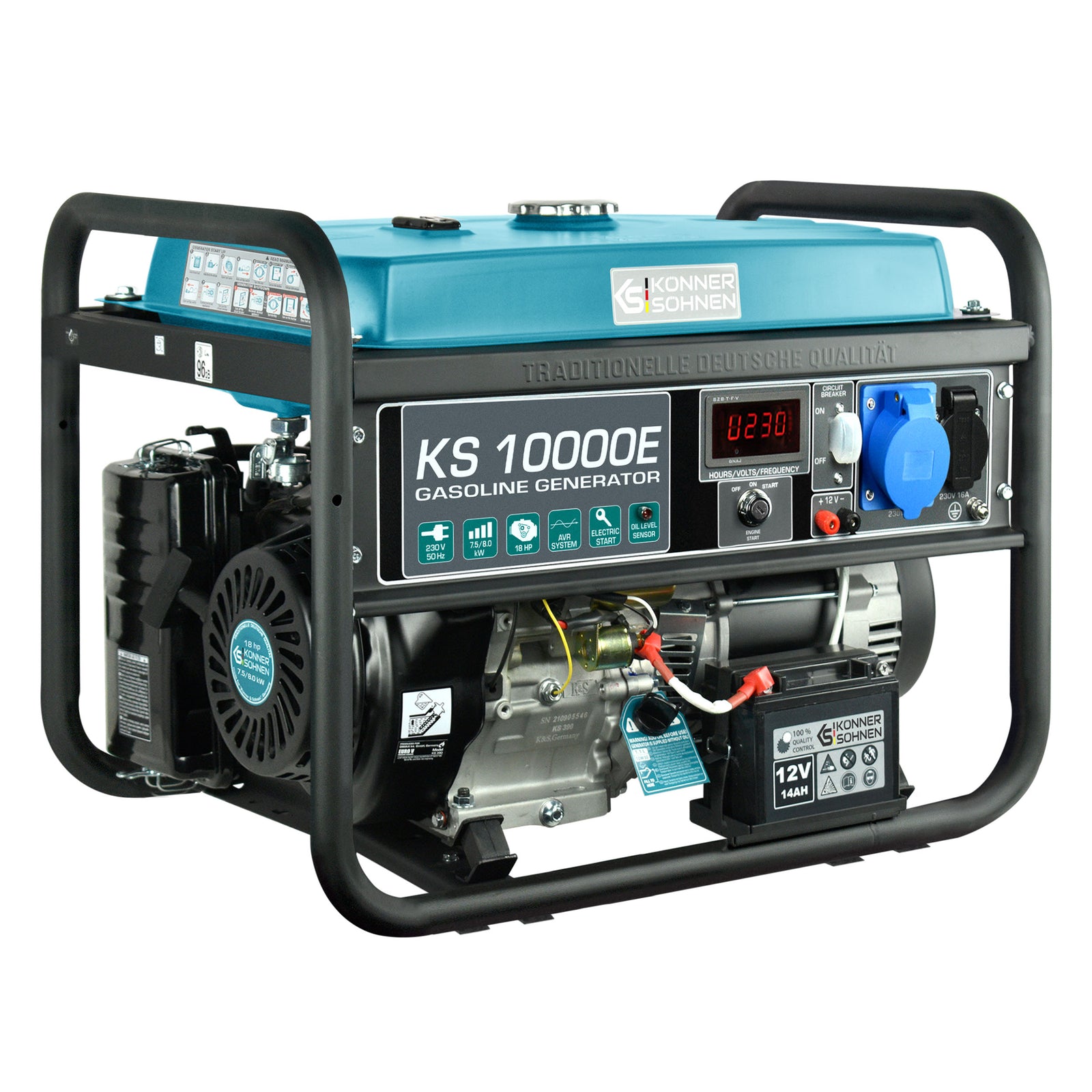 Generator benzynowy „Könner & Söhnen” KS 10000E