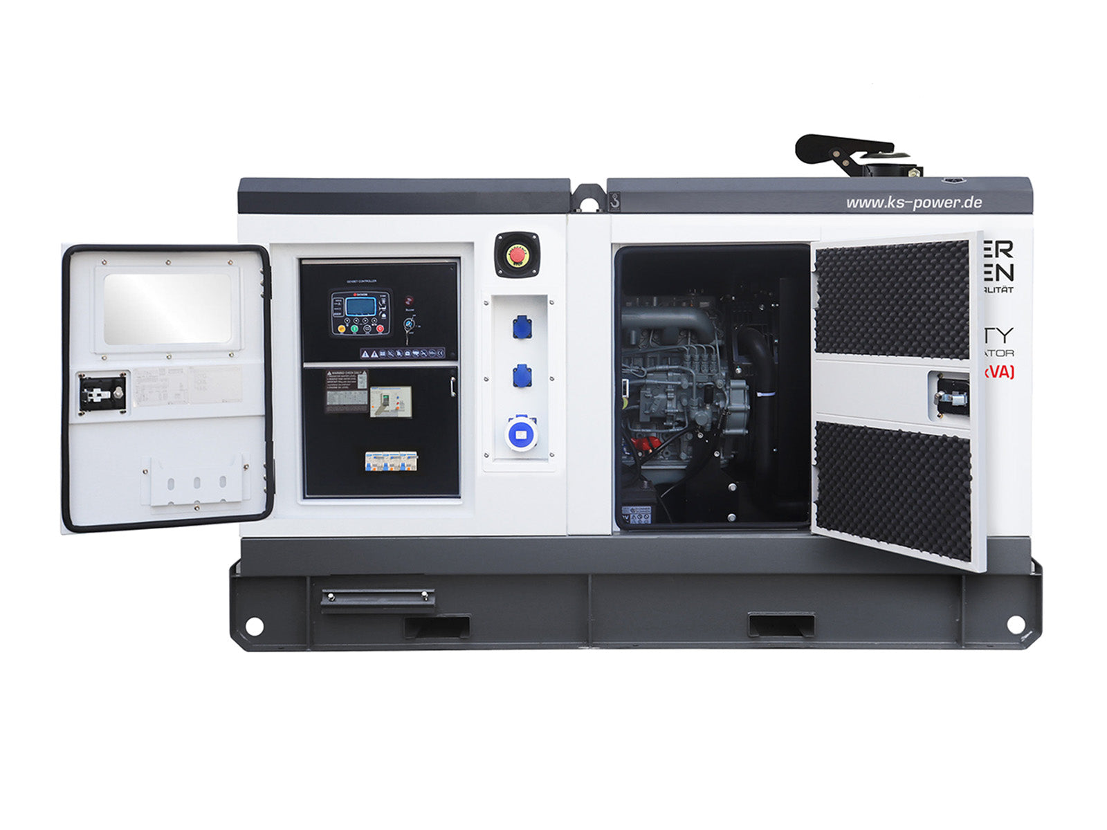 La centrale diesel monophasée KS 18-1YE