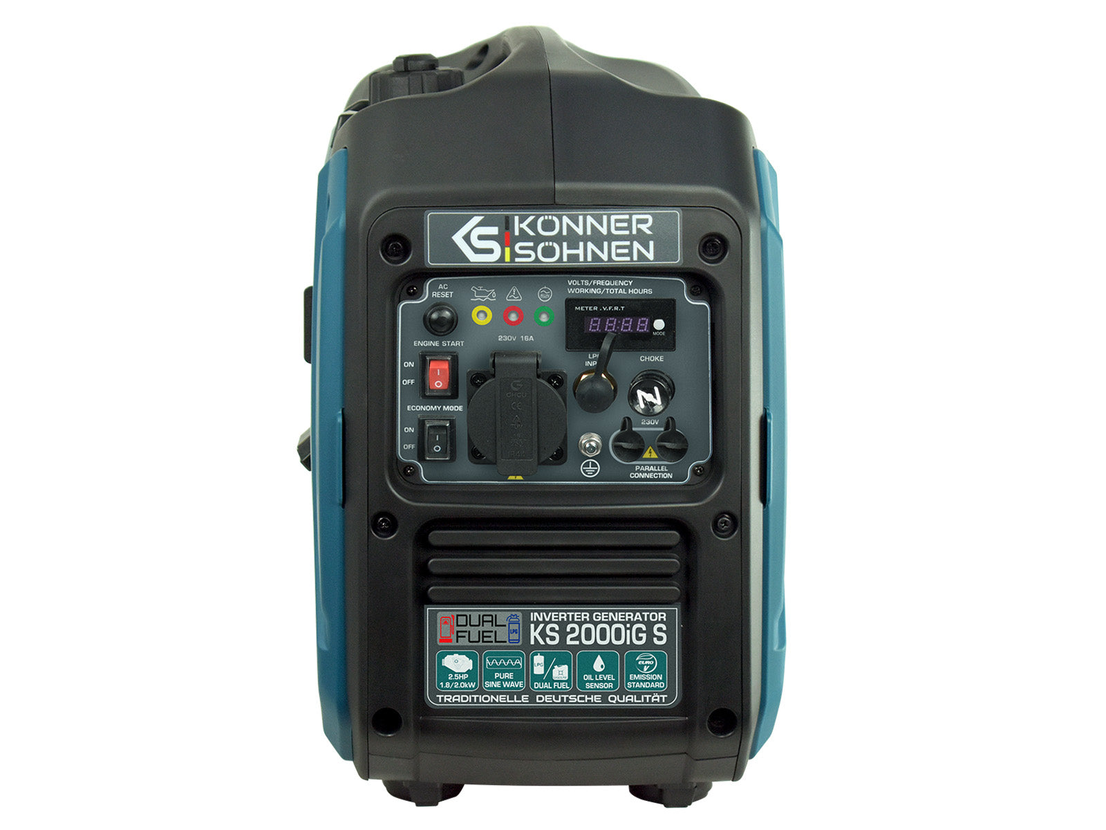 Інверторний генератор LPG/бензин KS 2000iG S