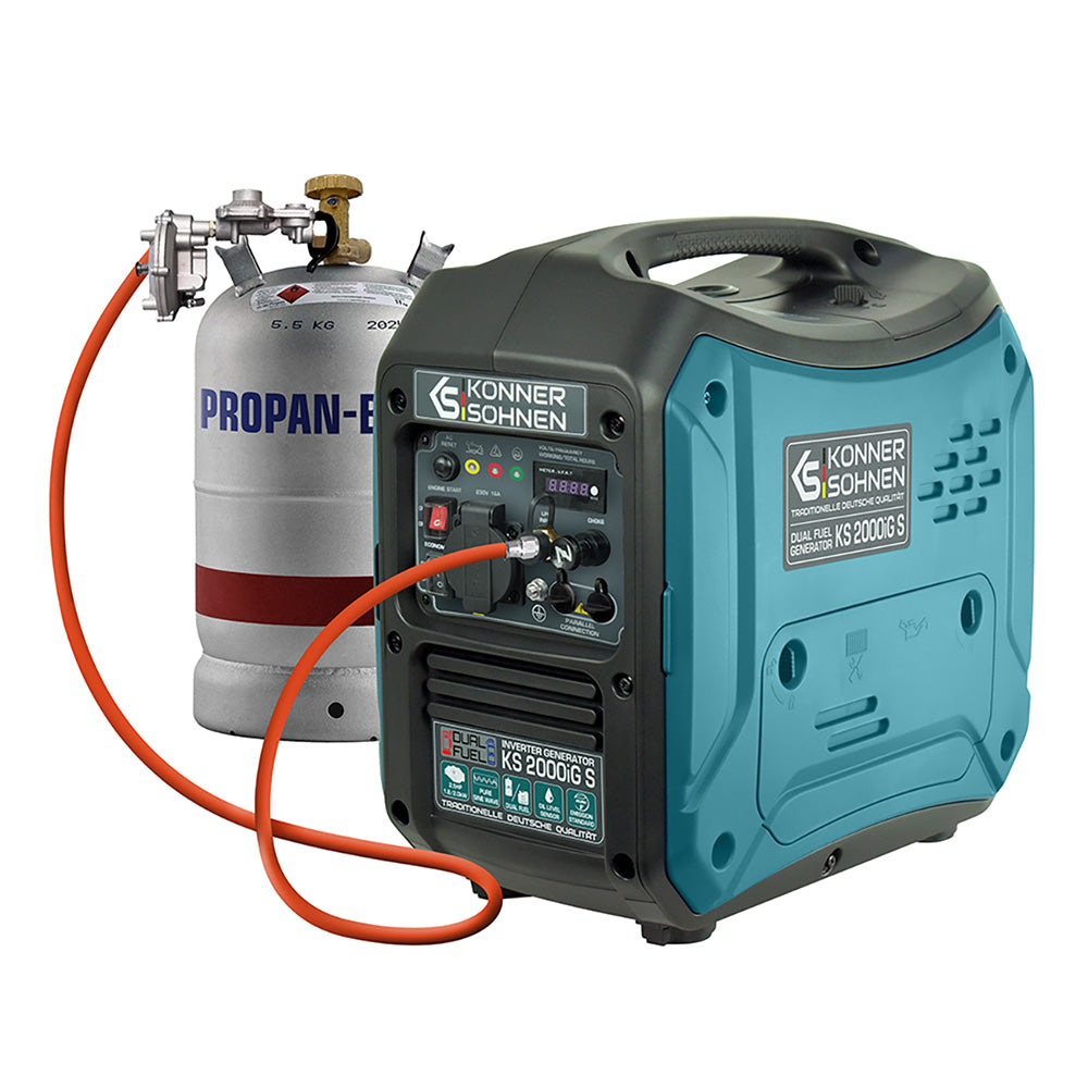 Інверторний генератор LPG/бензин KS 2000iG S