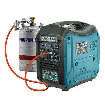 Інверторний генератор LPG/бензин KS 2000iG S