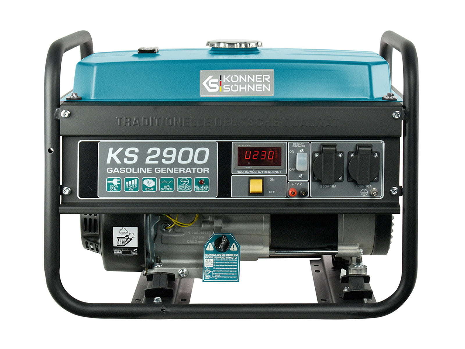 Generador de gasolina "Könner & Söhnen" KS 2900