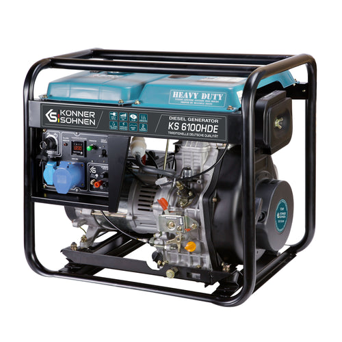 Дизелов генератор „Könner & Söhnen“ KS 6100HDE (EURO V)